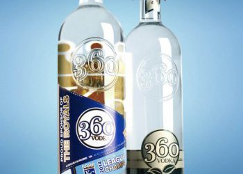 Limited Edition Kansas City Royals Bottle from Kansas City’s Own 360 Vodka