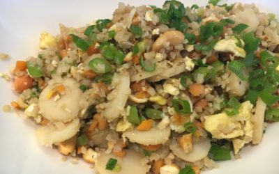 Cauliflower Fried Rice with Cashews