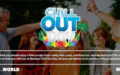 Chill Out with free frozen Kona Ice